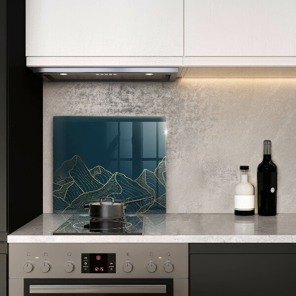 Deska kuchenna Abstrakcyjne góry
