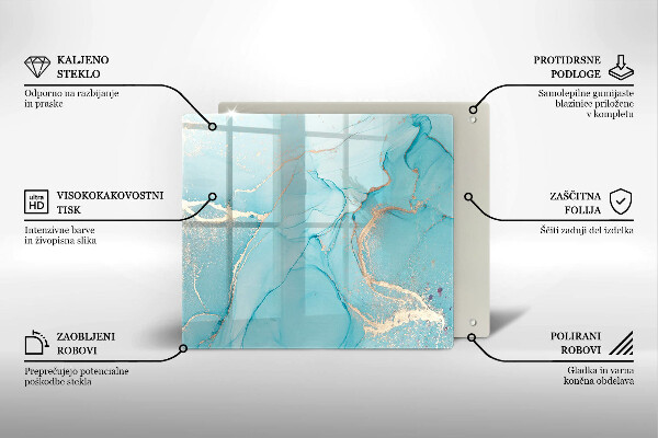 Deska kuchenna Abstrakcja kamień