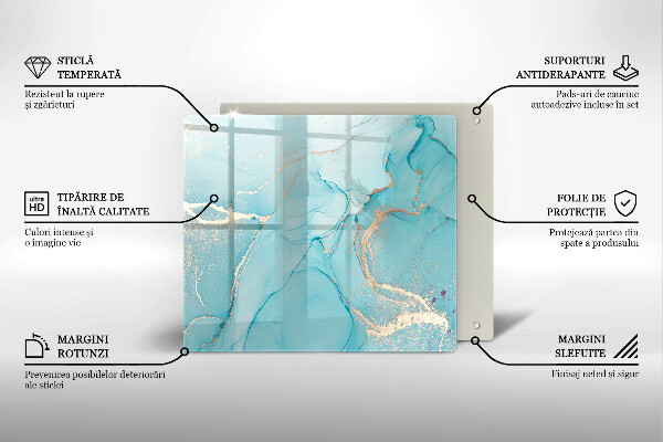 Deska kuchenna Abstrakcja kamień