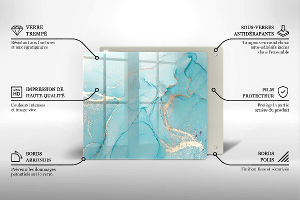 Deska kuchenna Abstrakcja kamień