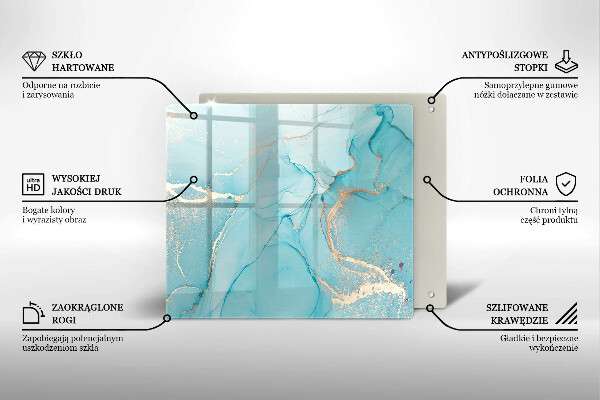 Deska kuchenna Abstrakcja kamień