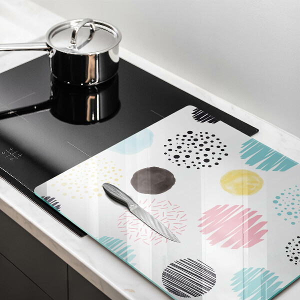 Deska kuchenna Malowane kształty