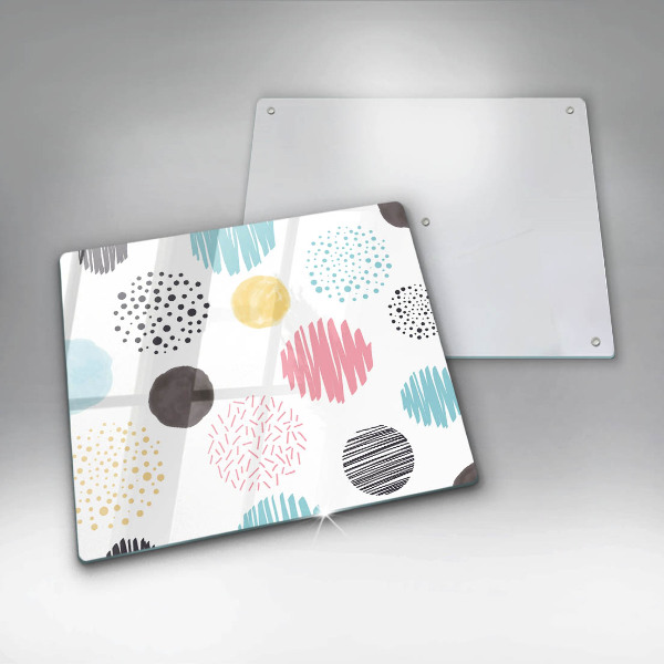 Deska kuchenna Malowane kształty