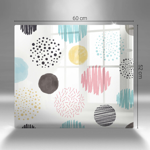 Deska kuchenna Malowane kształty