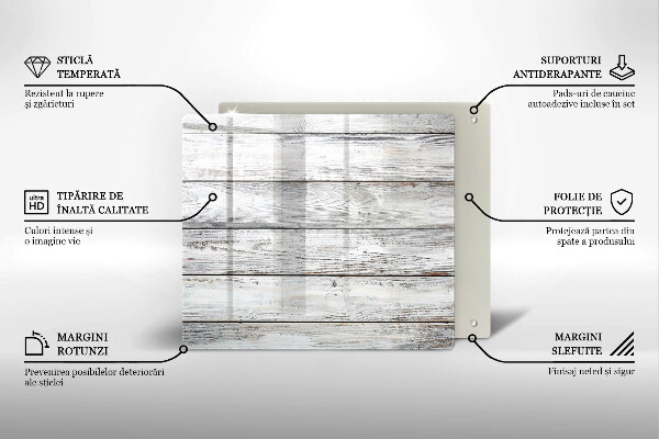 Deska kuchenna Jasne drewniane deski
