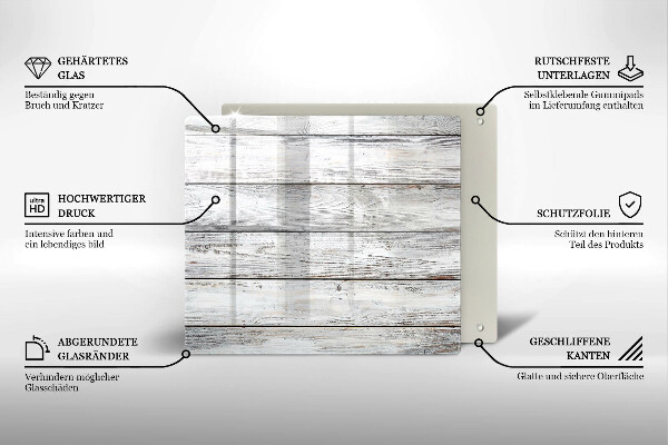 Deska kuchenna Jasne drewniane deski