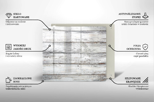 Deska kuchenna Jasne drewniane deski