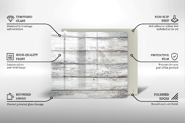 Deska kuchenna Jasne drewniane deski