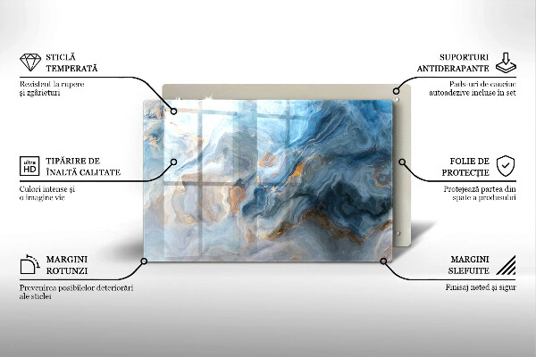 Deska do kuchni Tekstura marmuru