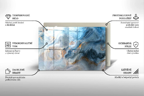 Deska do kuchni Tekstura marmuru