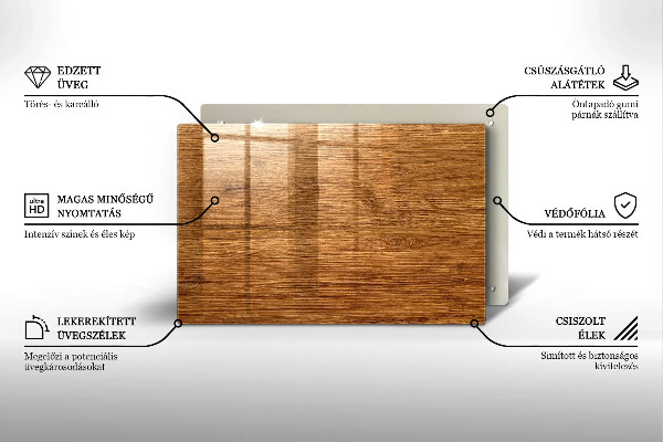 Deska do kuchni Tekstura drewno deska