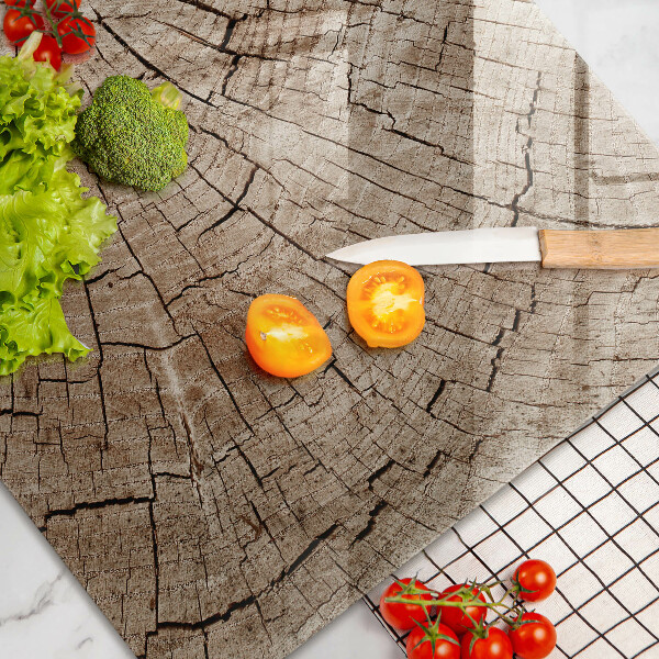 Deska do kuchni Przekrój drzewa