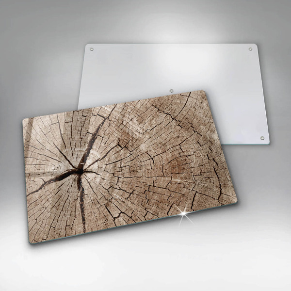 Deska do kuchni Przekrój drzewa
