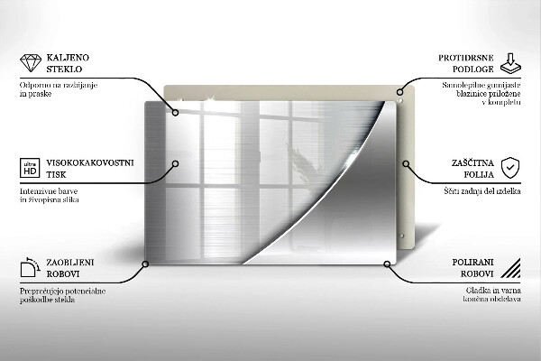 Deska do kuchni Metalowe kształty