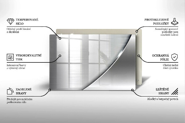Deska do kuchni Metalowe kształty