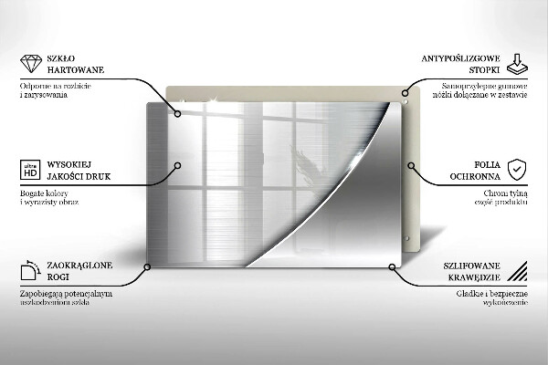 Deska do kuchni Metalowe kształty