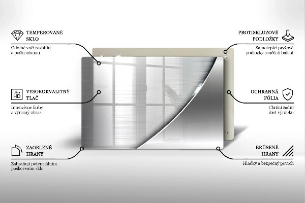 Deska do kuchni Metalowe kształty
