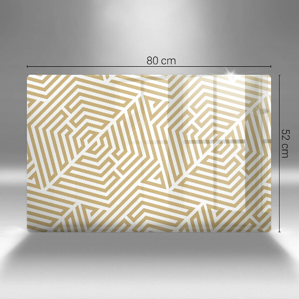 Deska do kuchni Geometryczne linie