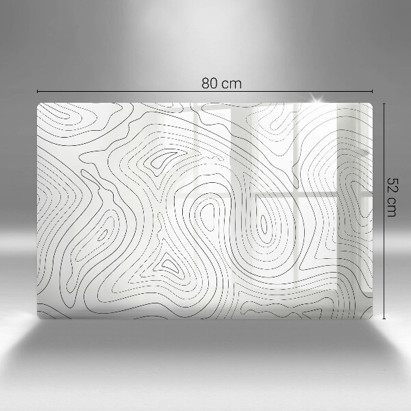 Deska do kuchni Abstrakcja kształty