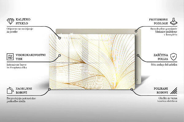Deska do kuchni Nowoczesny wzór linie