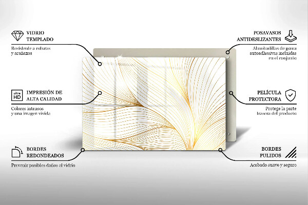 Deska do kuchni Nowoczesny wzór linie