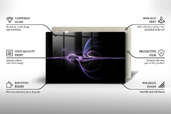 Deska do kuchni Nowoczesna abstrakcja