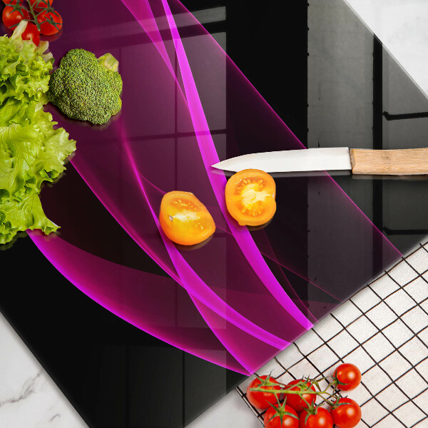 Deska do kuchni Różowa abstrakcja