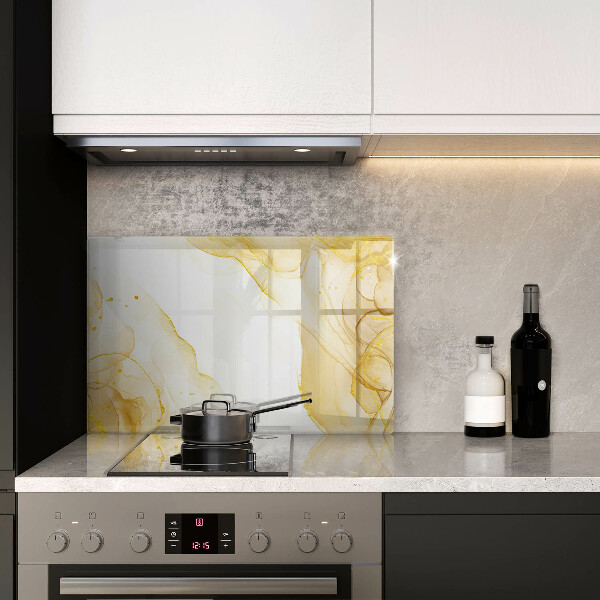 Deska do kuchni Złota abstrakcja