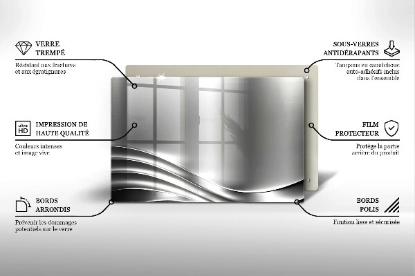 Deska do kuchni Metalowa struktura