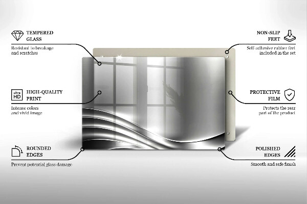 Deska do kuchni Metalowa struktura