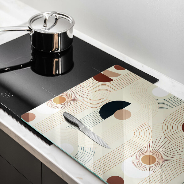 Deska do kuchni Geometria boho kształty