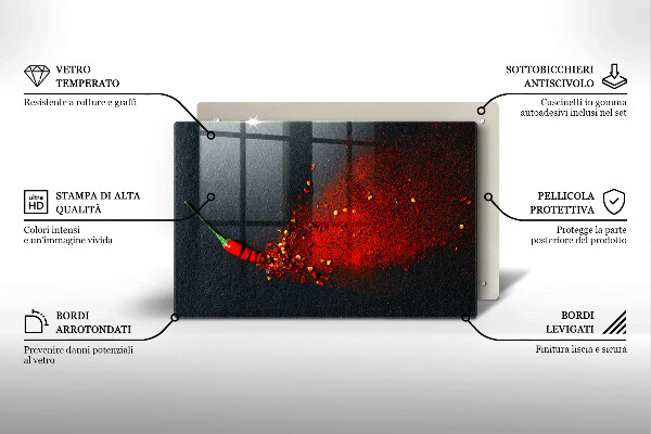 Deska do kuchni Papryka chili