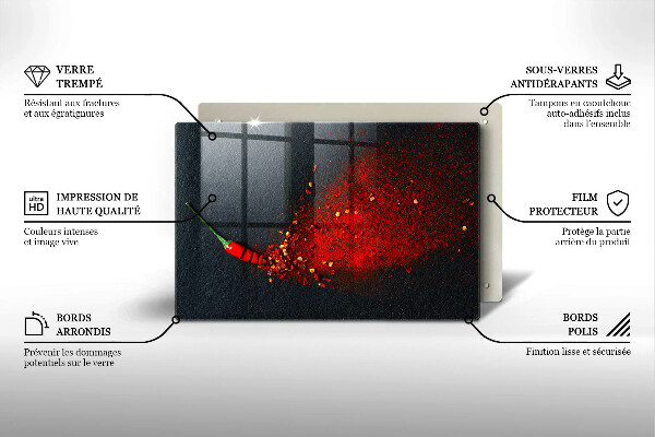 Deska do kuchni Papryka chili