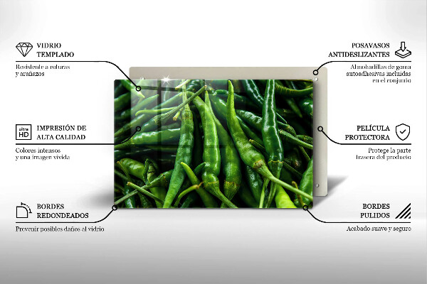 Deska do kuchni Strączki groszek
