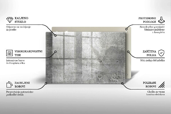 Deska do kuchni Tekstura beton