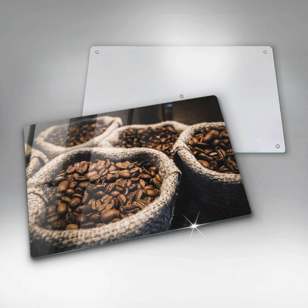 Deska do kuchni Worki ziarna kawy