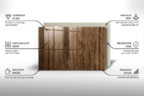 Deska do kuchni Drewno tekstura