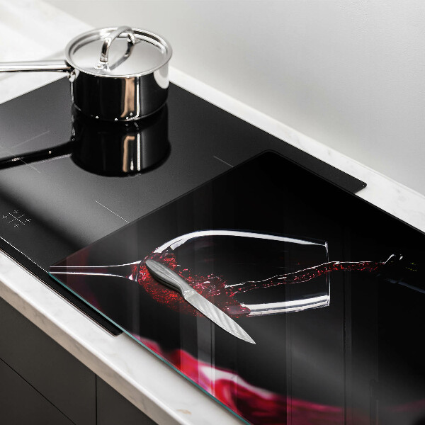 Deska do kuchni Kieliszek czerwone wino