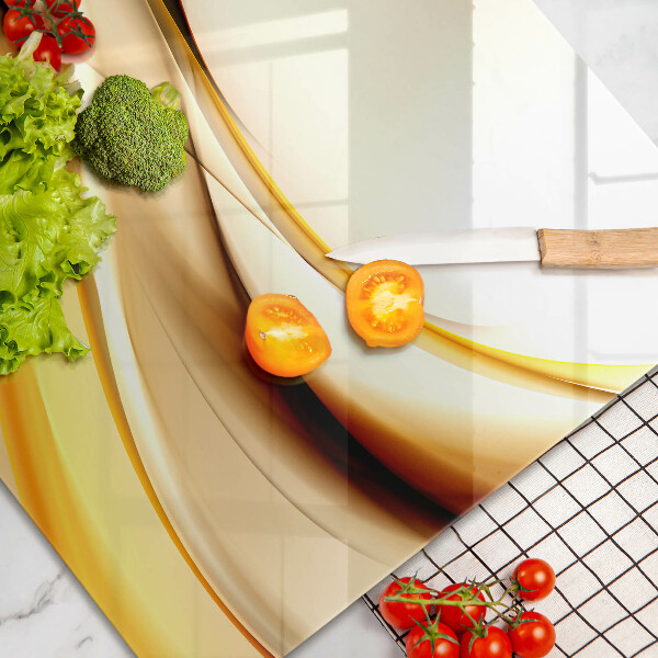 Deska do kuchni Abstrakcja dym linie