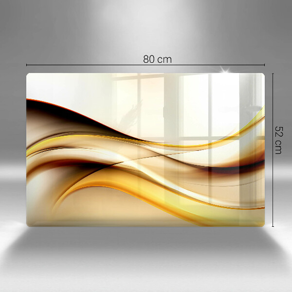 Deska do kuchni Abstrakcja dym linie