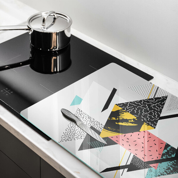 Deska do kuchni Abstrakcja trójkąty