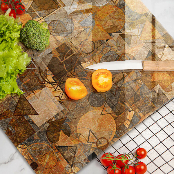 Deska do kuchni Wzór figury geometryczne