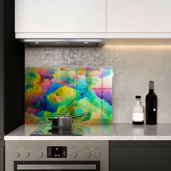 Deska do kuchni Barwna abstrakcja