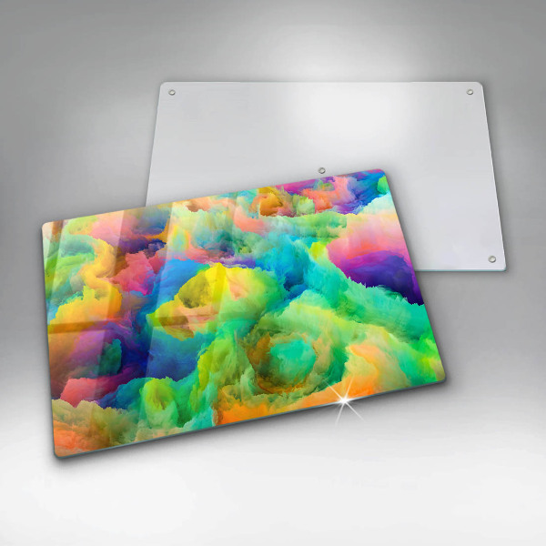 Deska do kuchni Barwna abstrakcja