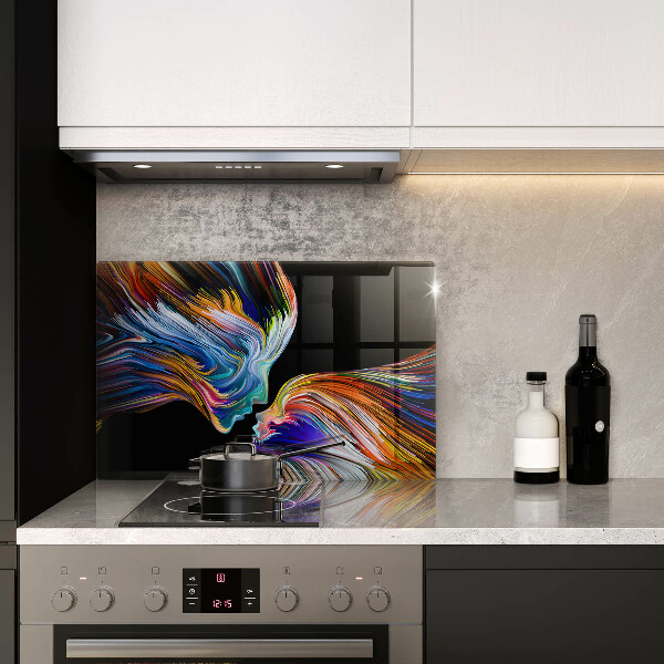 Deska do kuchni Abstrakcja pocałunek