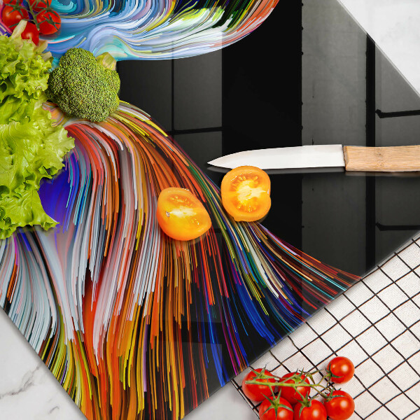 Deska do kuchni Abstrakcja pocałunek