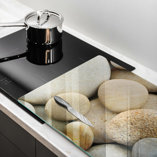 Deska do kuchni Wzór owalne kamienie