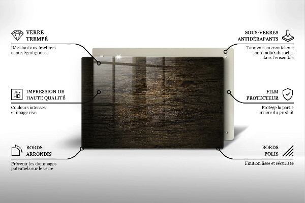 Deska do kuchni Tekstura drewna kora