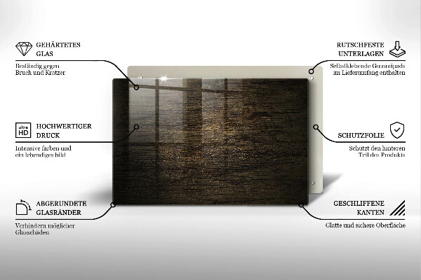 Deska do kuchni Tekstura drewna kora