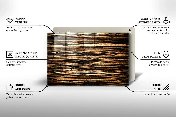 Deska do kuchni Tekstura drewna